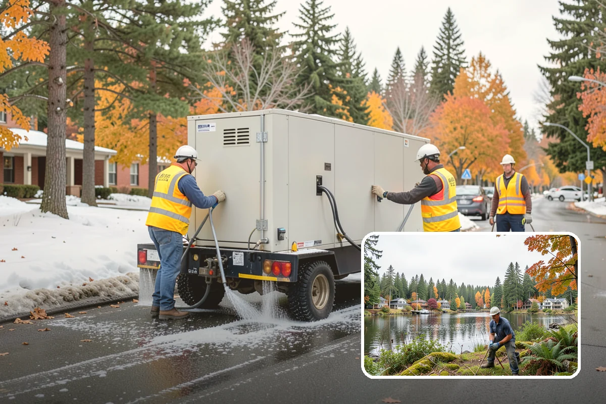 Path Lighting in La Conner, Skagit County, WA - Improves nighttime safety along paths and trails