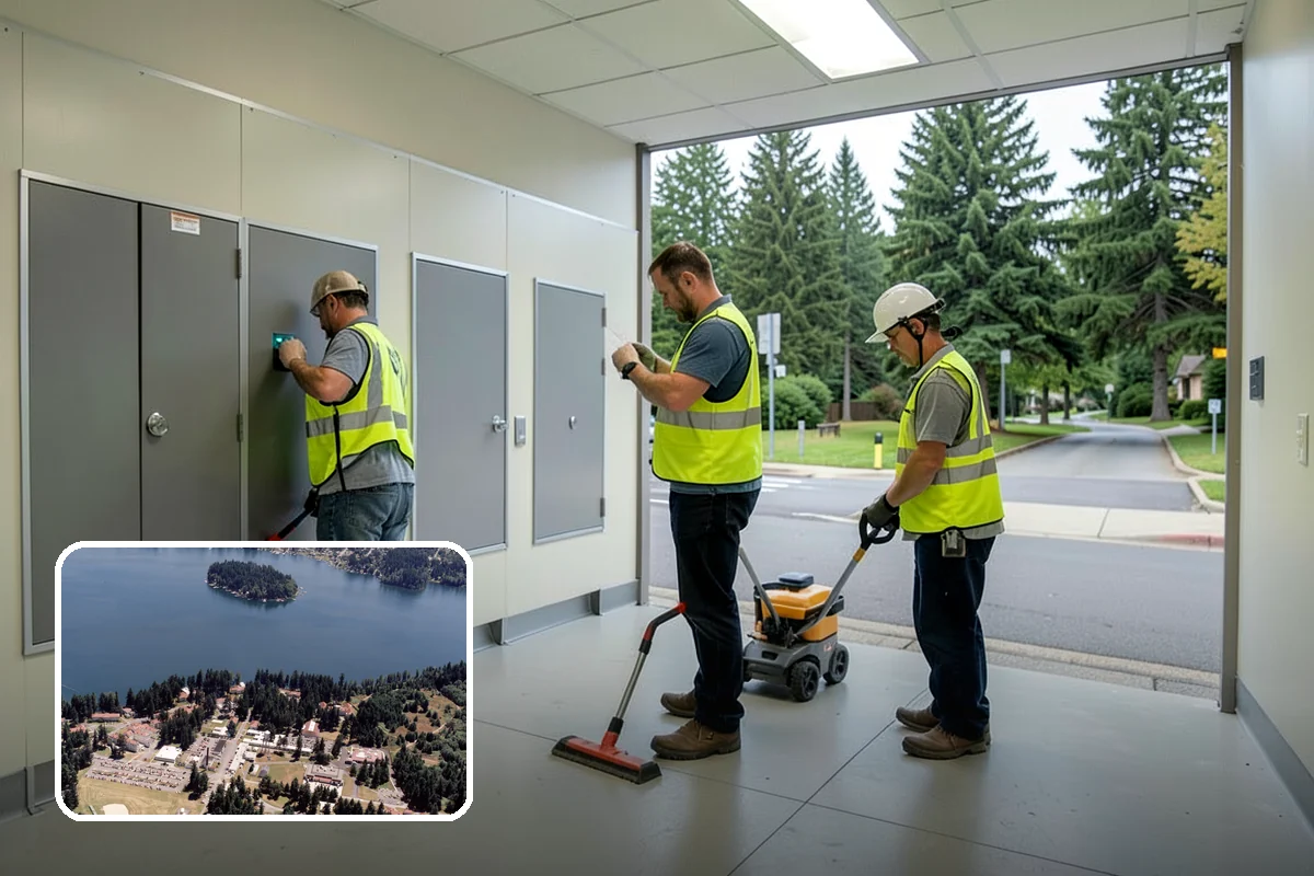 Path Lighting in Lakewood, Pierce County, WA - Improves nighttime safety along paths and trails