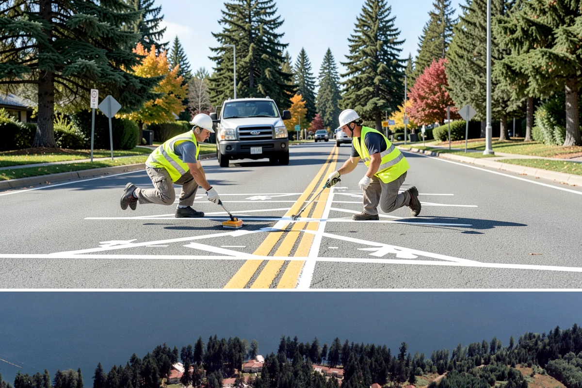 Path Lighting in Lakewood, Pierce County, WA - New installs favor dry summer conditions, while maintenance and repairs continue through the darker fall and winter.