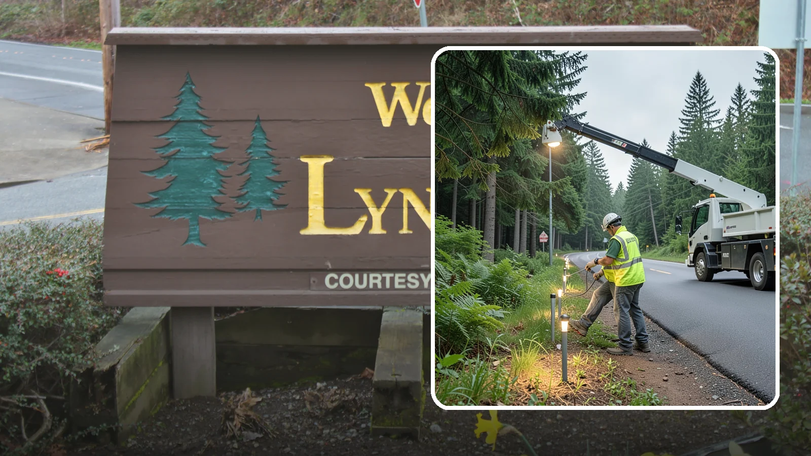 Path Lighting in Lynnwood, Snohomish County, WA - Installation and maintenance of walkway and trail lighting to keep public paths safe after dark.