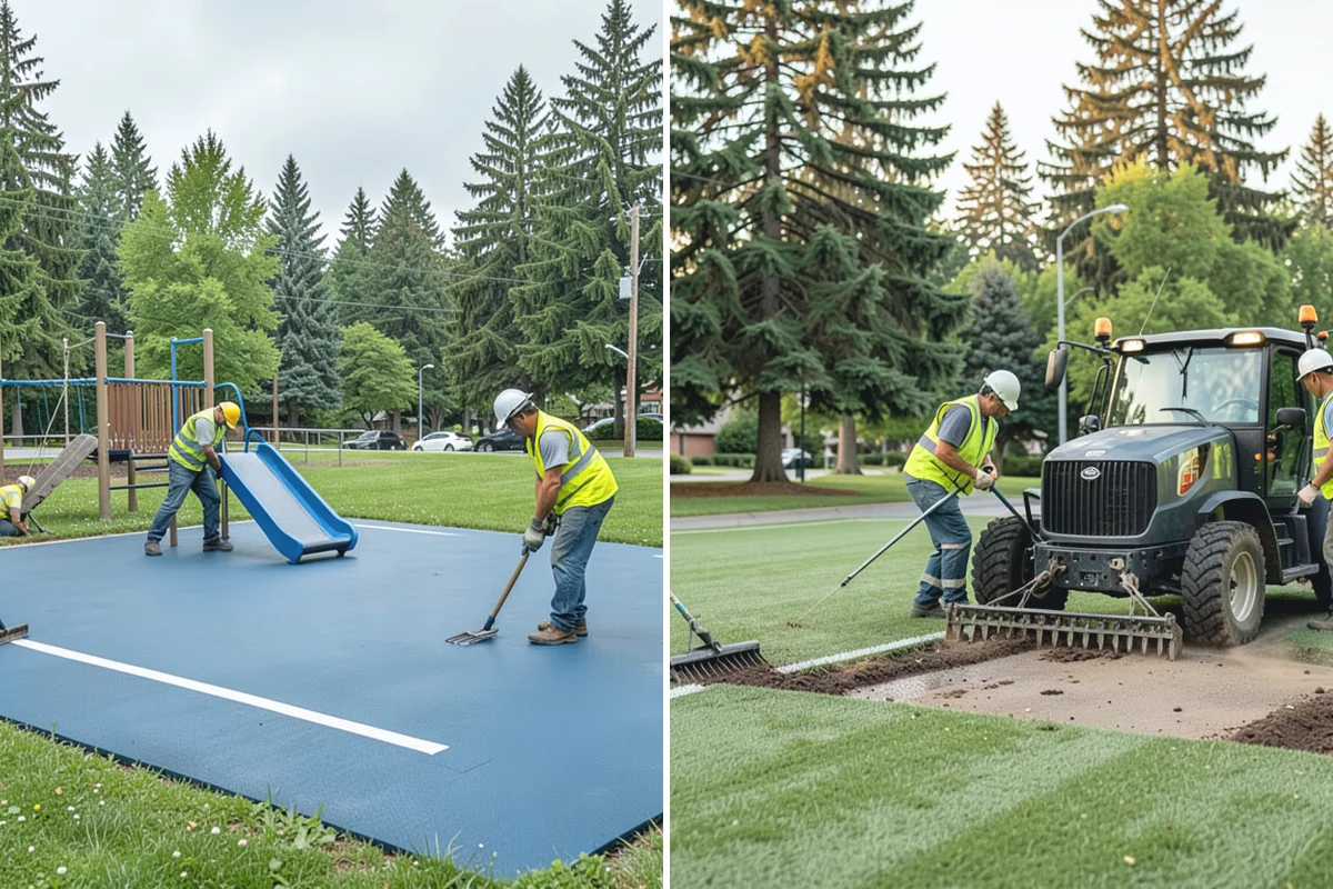 Path Lighting in Medina, King County, WA - Assess route lighting levels, spacing, and fixture condition