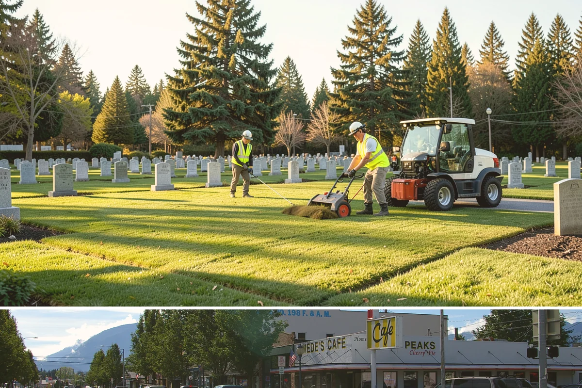 Path Lighting in North Bend, King County, WA - New installs favor dry summer conditions, while maintenance and repairs continue through the darker fall and winter.