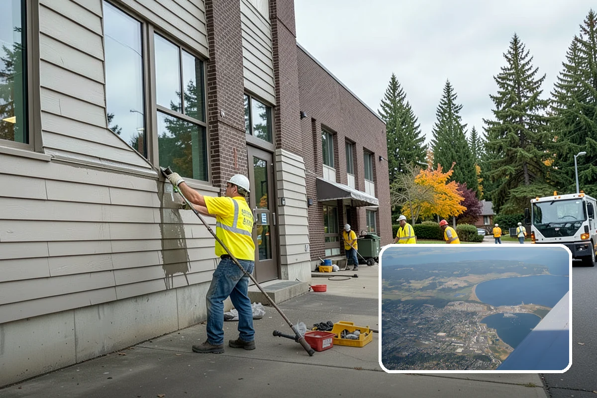Path Lighting in Oak Harbor, Island County, WA - Improves nighttime safety along paths and trails