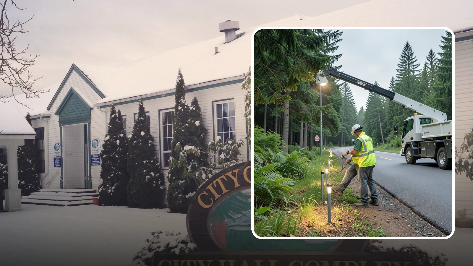 Path Lighting in Pacific, King County, WA - Installation and maintenance of walkway and trail lighting to keep public paths safe after dark.