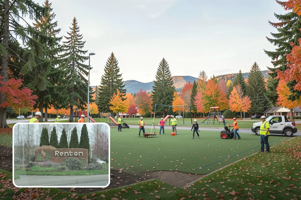 Path Lighting in Renton, King County, WA - Improves nighttime safety along paths and trails