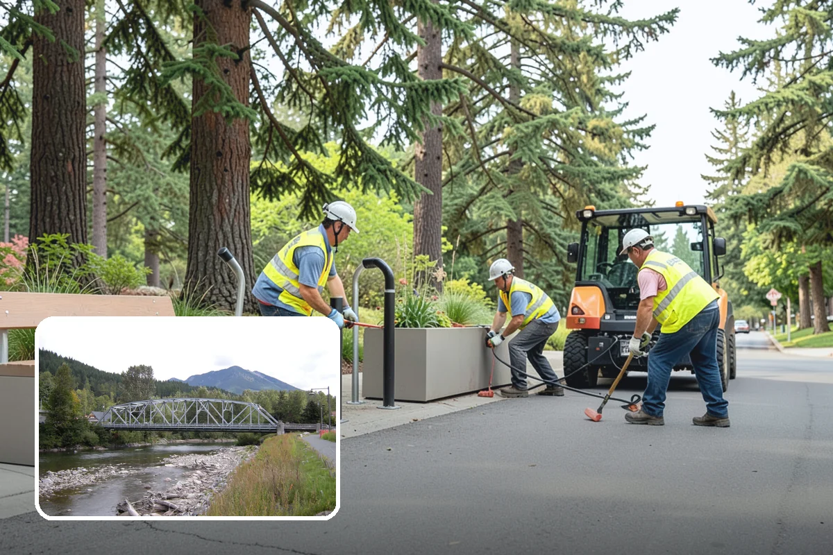 Path Lighting in Skykomish, King County, WA - Improves nighttime safety along paths and trails
