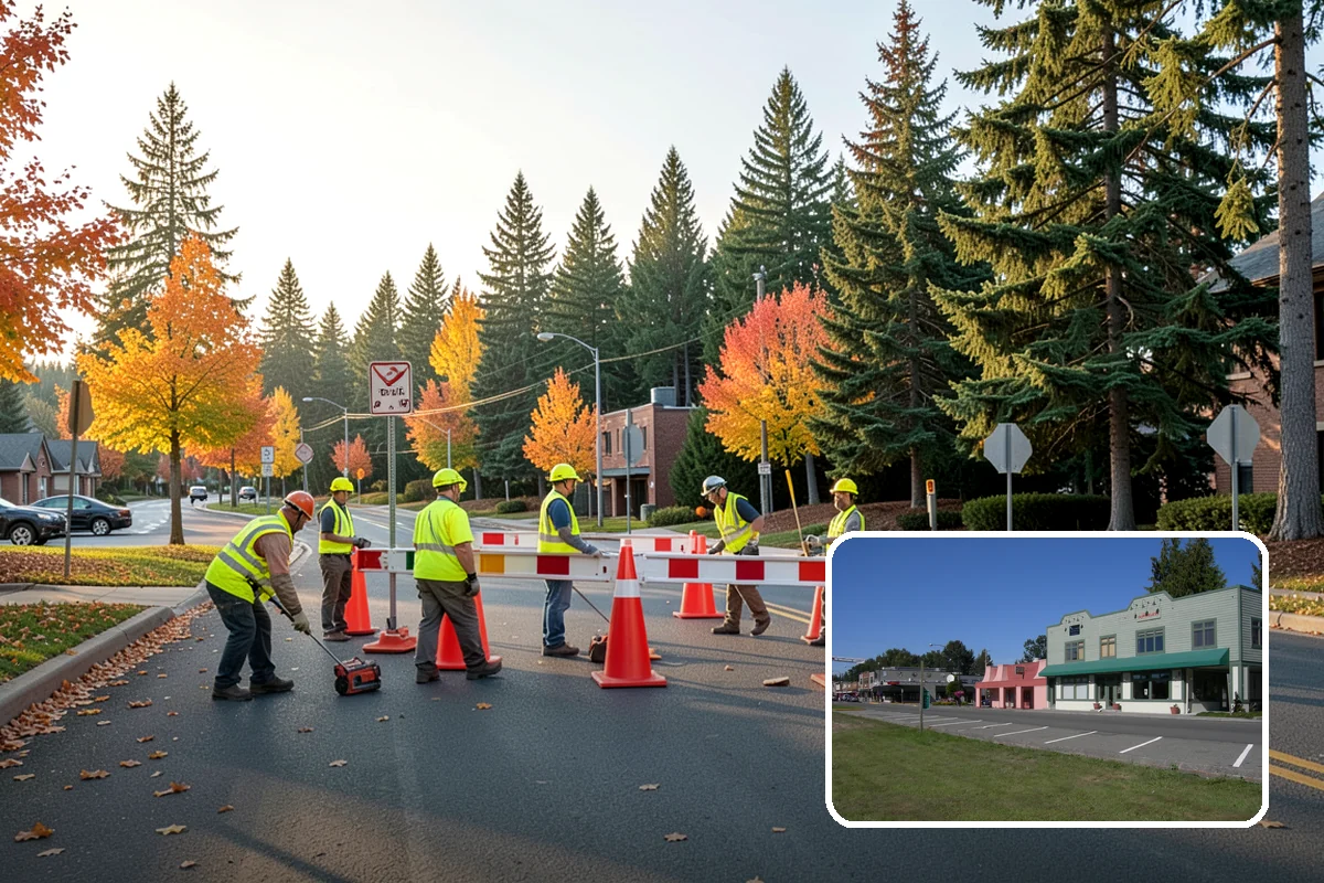 Path Lighting in Snoqualmie, King County, WA - Improves nighttime safety along paths and trails