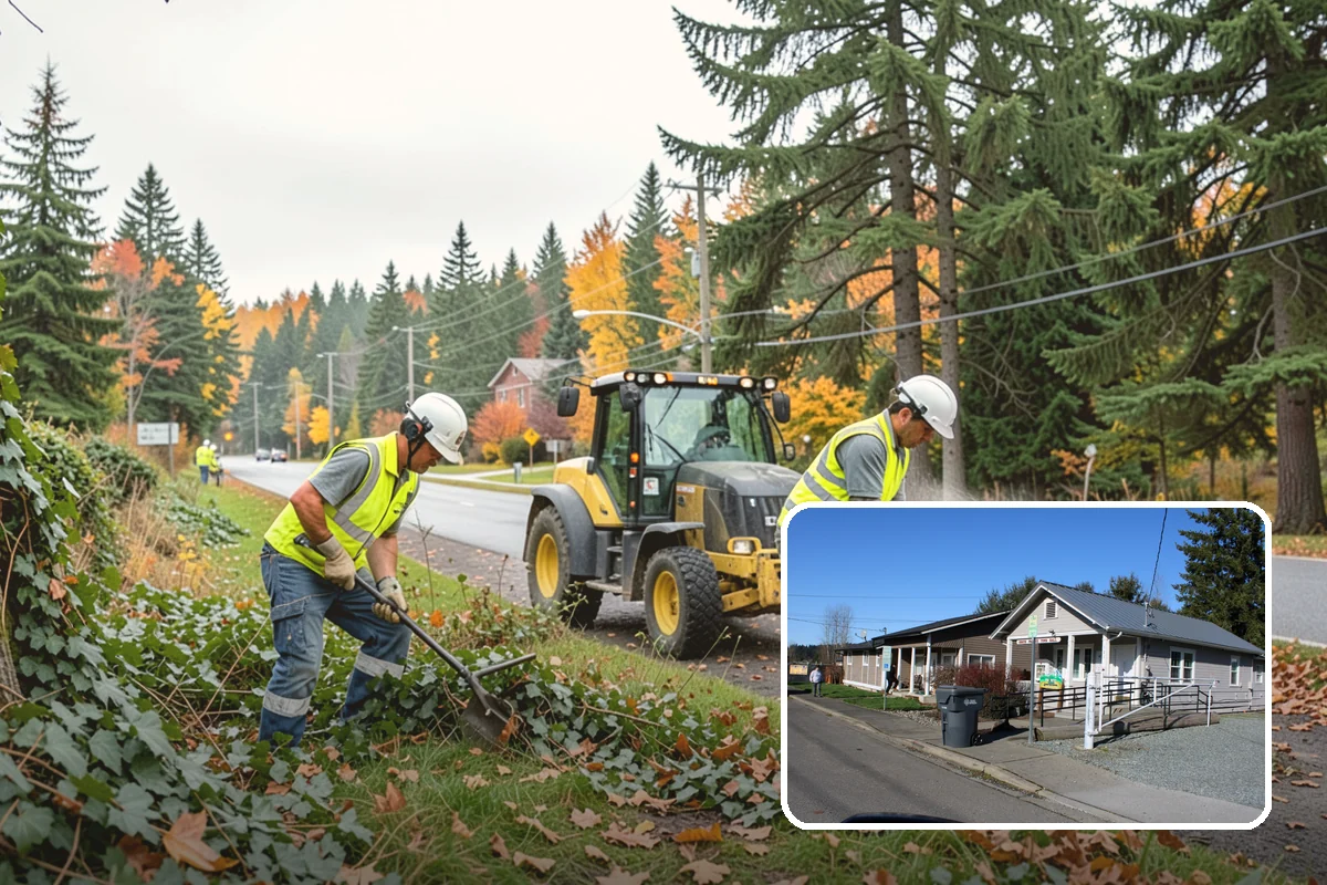Path Lighting in South Prairie, Pierce County, WA - Improves nighttime safety along paths and trails