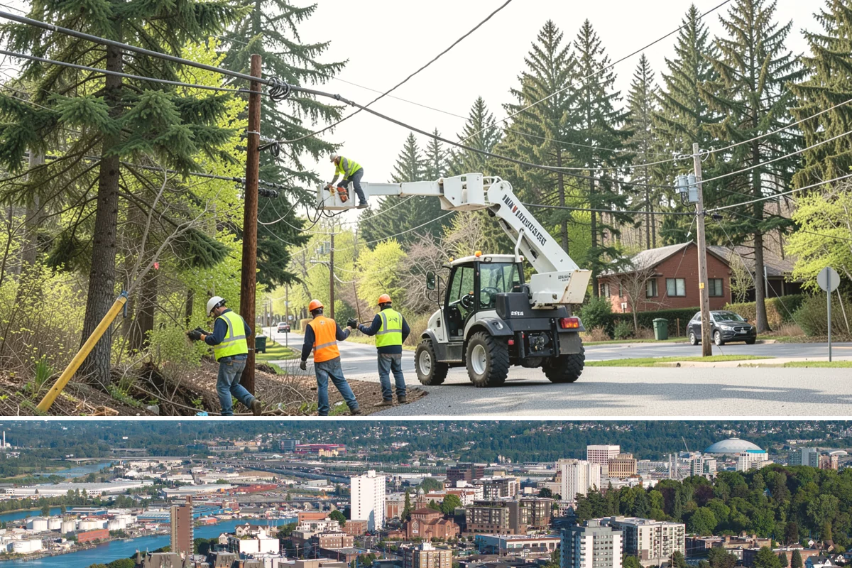 Path Lighting in Tacoma, Pierce County, WA - New installs favor dry summer conditions, while maintenance and repairs continue through the darker fall and winter.