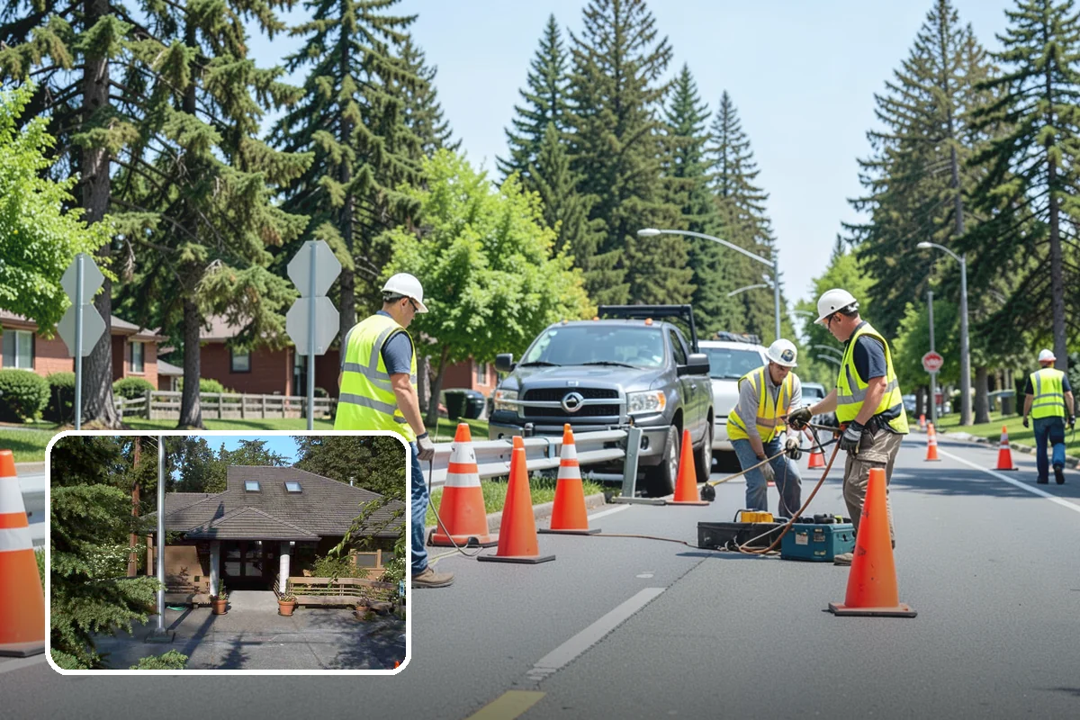 Path Lighting in Yarrow Point, King County, WA - Improves nighttime safety along paths and trails