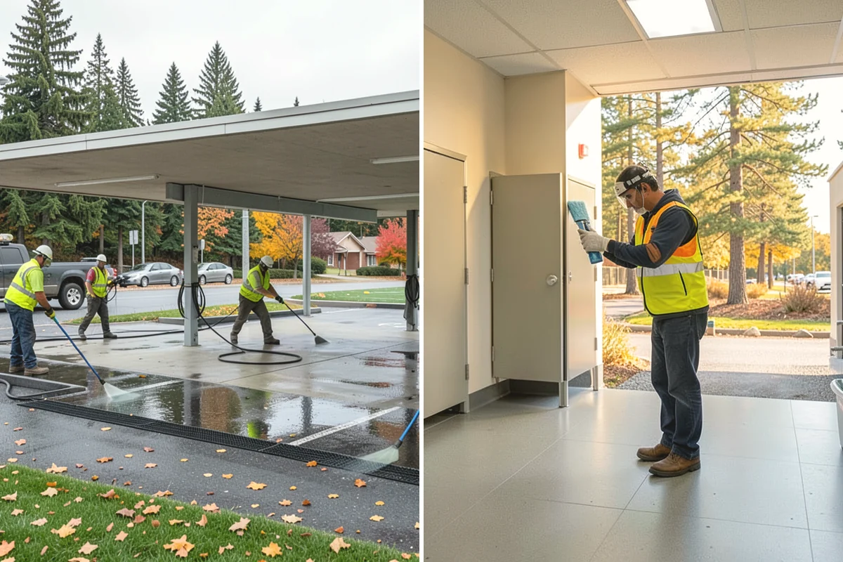 Path Lighting in Yarrow Point, King County, WA - Assess route lighting levels, spacing, and fixture condition