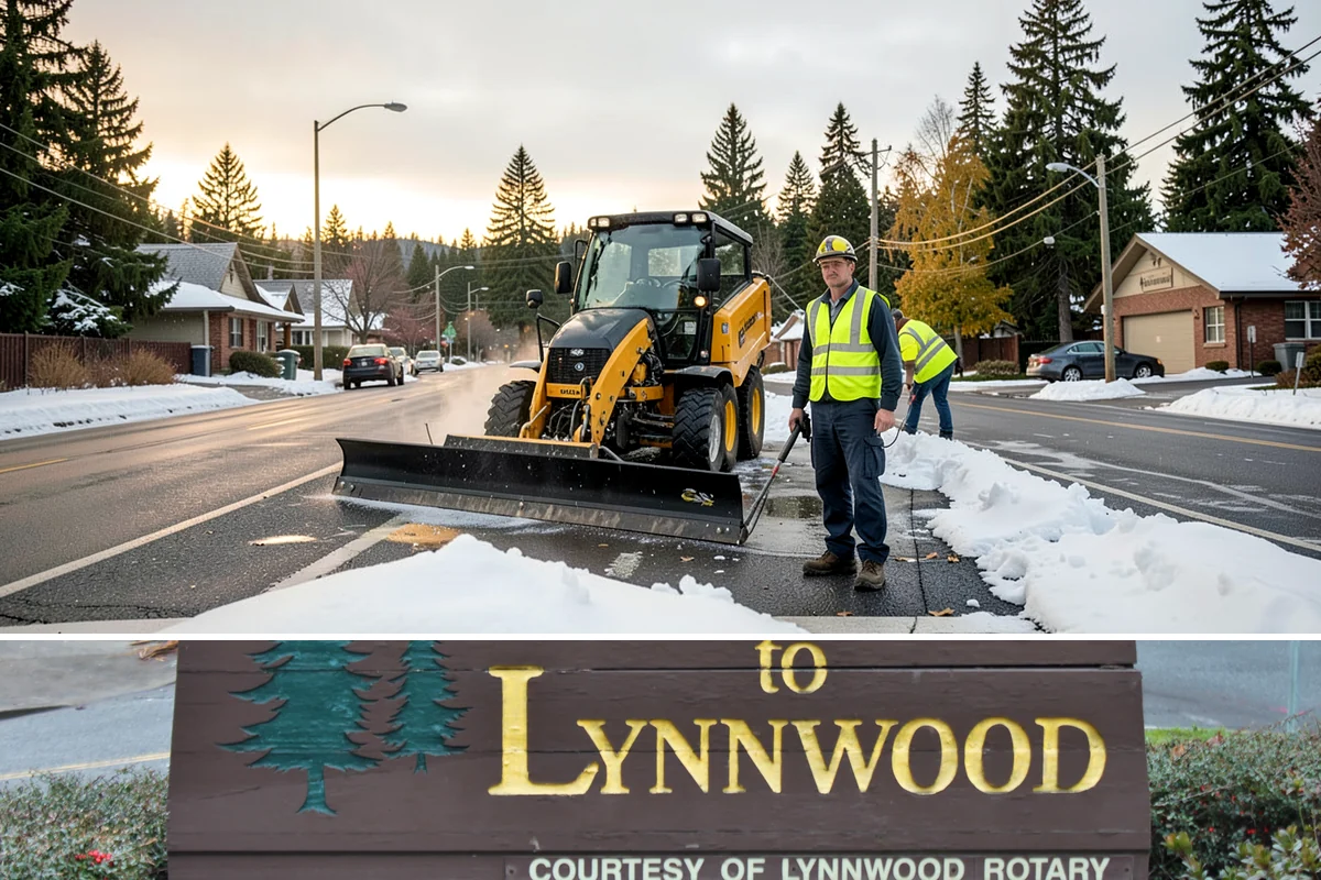 Pavement Legend Marking in Lynnwood, Snohomish County, WA - Legend application follows the same warm, dry seasonal window as other markings, concentrated from late spring into early fall.