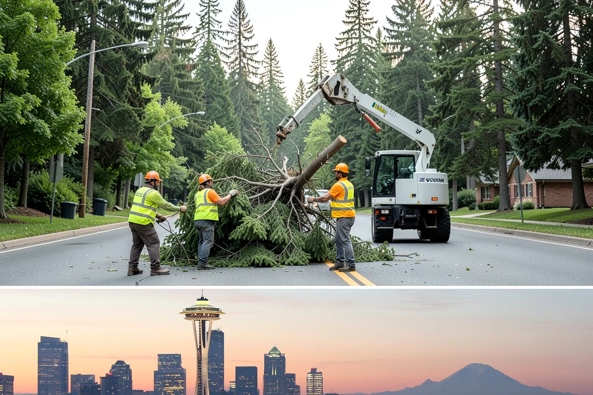 Pavement Legend Marking in Seattle, King County, WA - Legend application follows the same warm, dry seasonal window as other markings, concentrated from late spring into early fall.