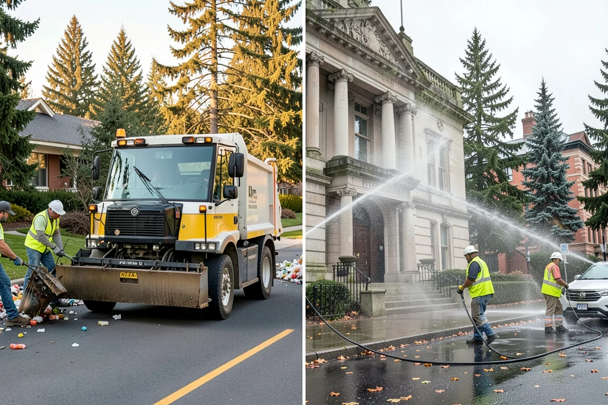 Pavement Legend Marking in Shoreline, King County, WA - Confirm legend types, placement, and material with staff