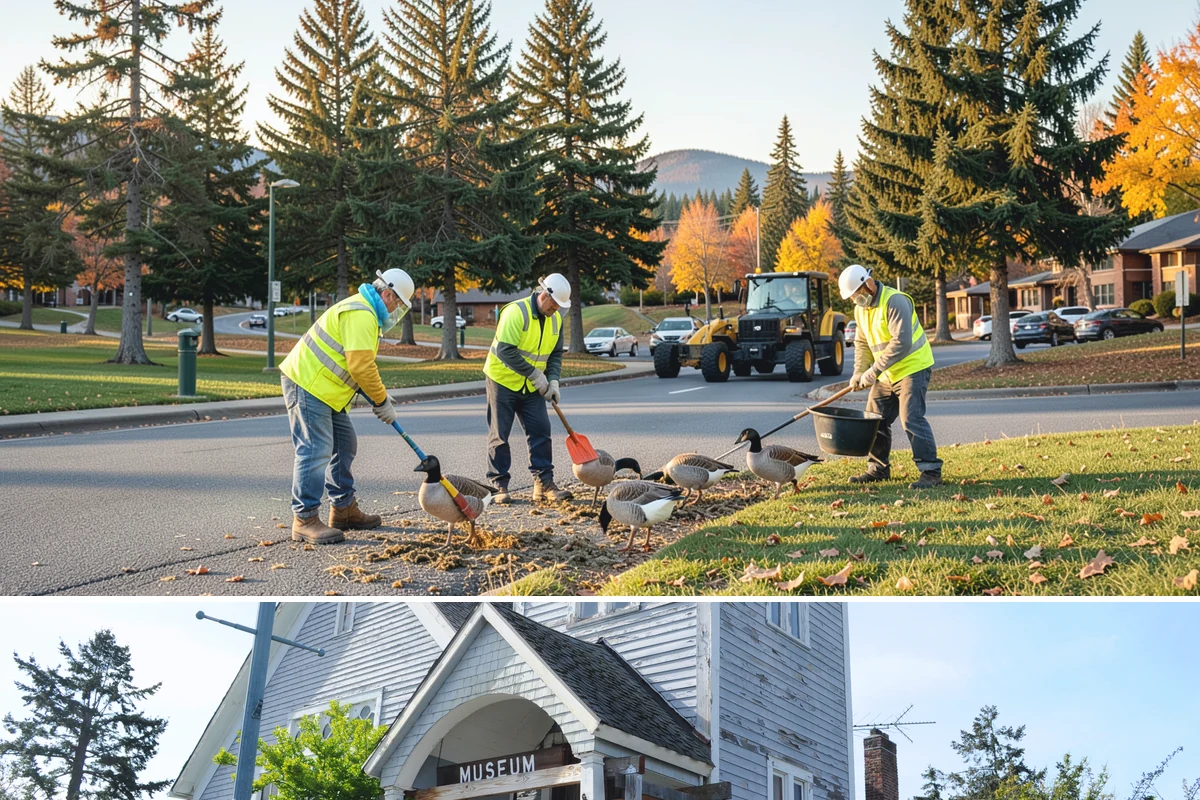 Pavement Legend Marking in Steilacoom, Pierce County, WA - Legend application follows the same warm, dry seasonal window as other markings, concentrated from late spring into early fall.