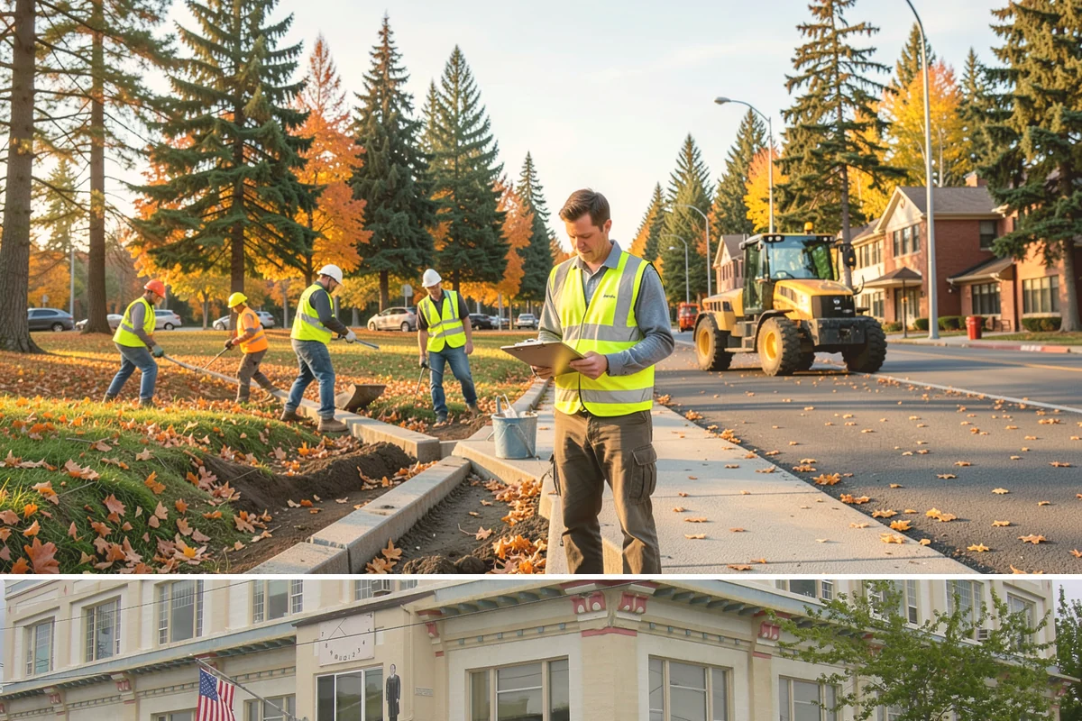Pavement Marking in Anacortes, Skagit County, WA - Application concentrates in the dry summer window when pavement temperatures and moisture levels allow proper bonding.