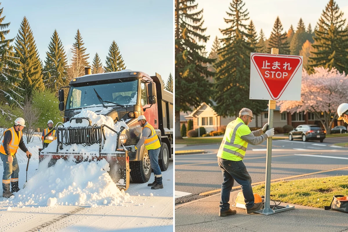 Pavement Marking in Edmonds, Snohomish County, WA - Verify layout against plans and existing markings