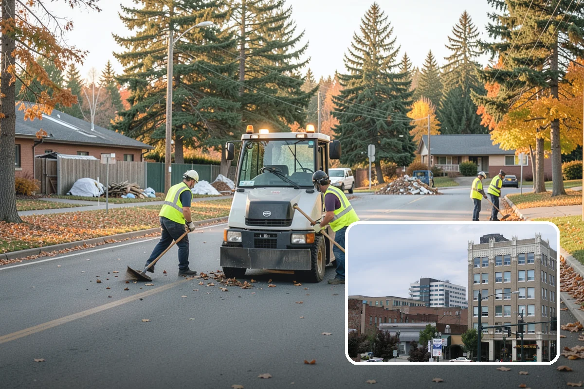 Pavement Marking in Everett, Snohomish County, WA - Markings compliant with MUTCD and WSDOT standards