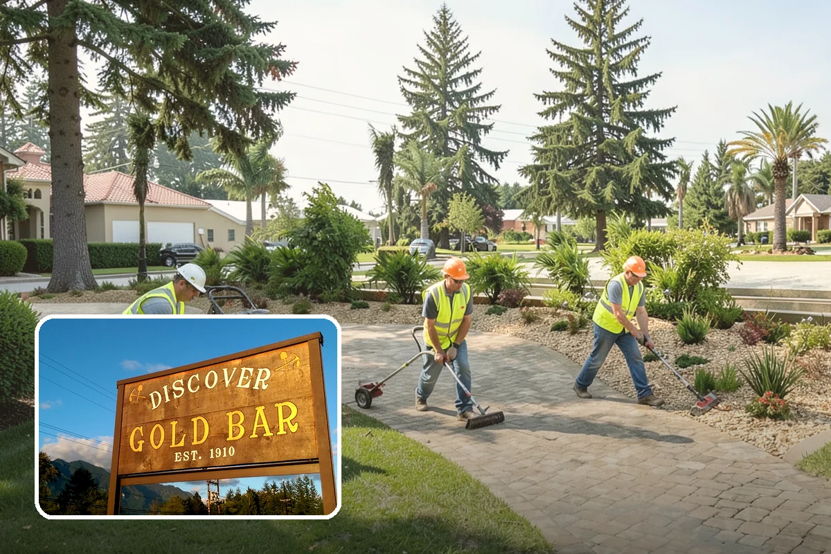 Pavement Marking in Gold Bar, Snohomish County, WA - Markings compliant with MUTCD and WSDOT standards