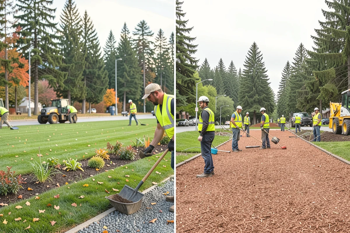 Pavement Marking in Lake Stevens, Snohomish County, WA - Verify layout against plans and existing markings