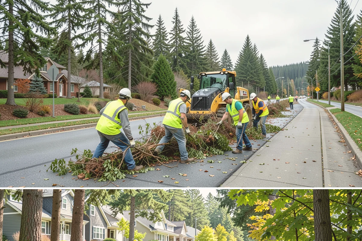 Pavement Marking in Normandy Park, King County, WA - Application concentrates in the dry summer window when pavement temperatures and moisture levels allow proper bonding.