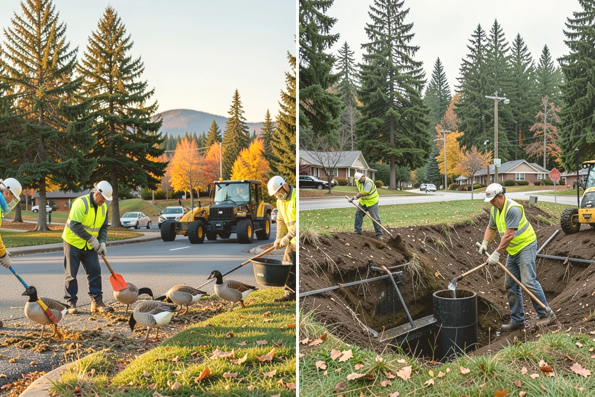 Pavement Marking in Snohomish, Snohomish County, WA - Verify layout against plans and existing markings