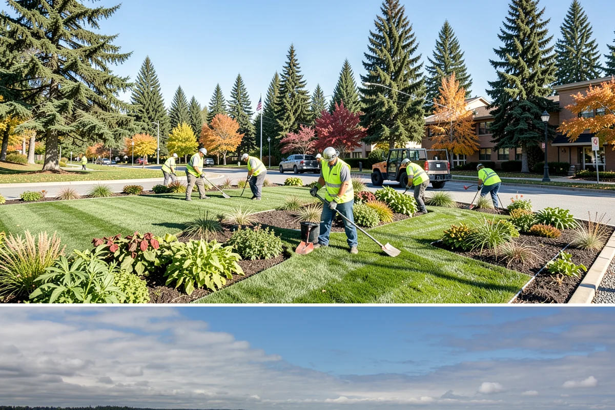 Pavement Marking in University Place, Pierce County, WA - Application concentrates in the dry summer window when pavement temperatures and moisture levels allow proper bonding.