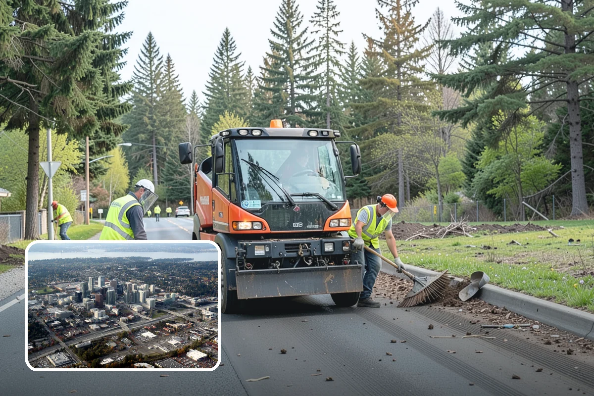 Pavement Repair in Bellevue, King County, WA - Repairs address the base failure, not just the surface