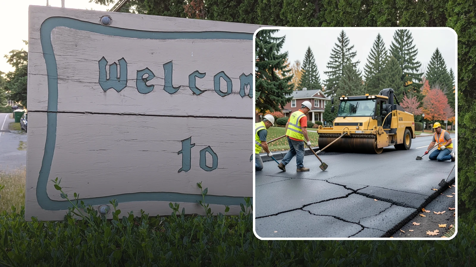 Pavement Repair in Brier, Snohomish County, WA - Comprehensive pavement repair addressing base failures, alligator cracking, and structural deterioration.