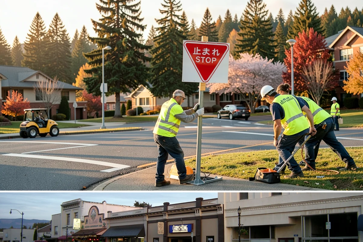 Pavement Repair in Burlington, Skagit County, WA - Structural repairs are best completed in dry weather when the exposed subgrade stays stable long enough to rebuild.