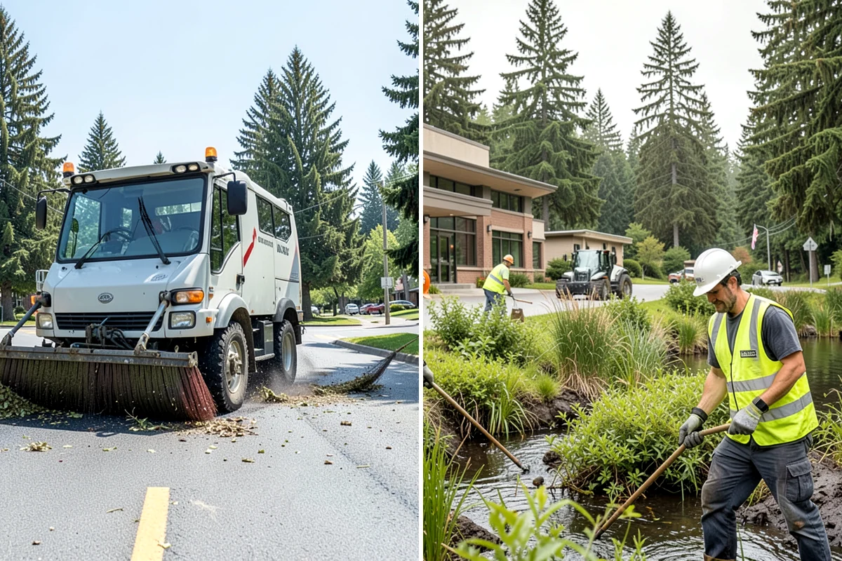 Pavement Repair in Clyde Hill, King County, WA - Diagnose the failure mode and mark the limits