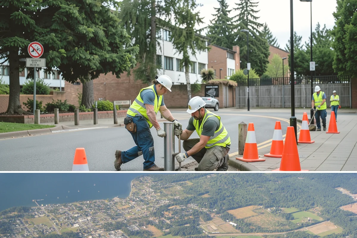 Pavement Repair in Coupeville, Island County, WA - Structural repairs are best completed in dry weather when the exposed subgrade stays stable long enough to rebuild.