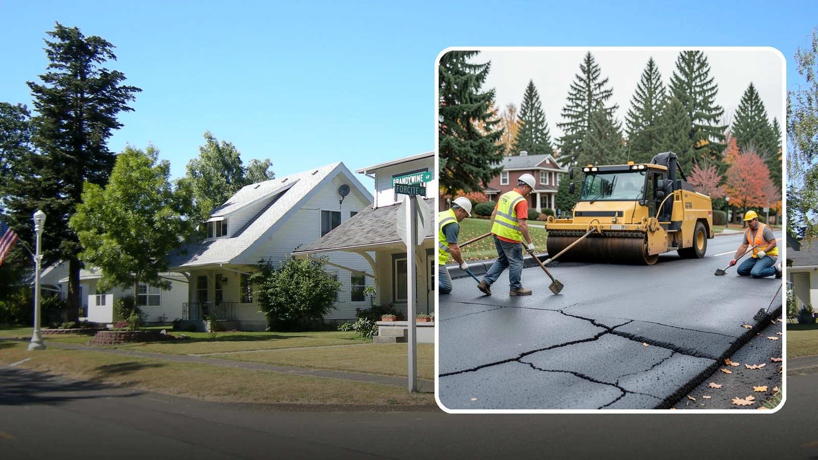 Pavement Repair in DuPont, Pierce County, WA - Comprehensive pavement repair addressing base failures, alligator cracking, and structural deterioration.