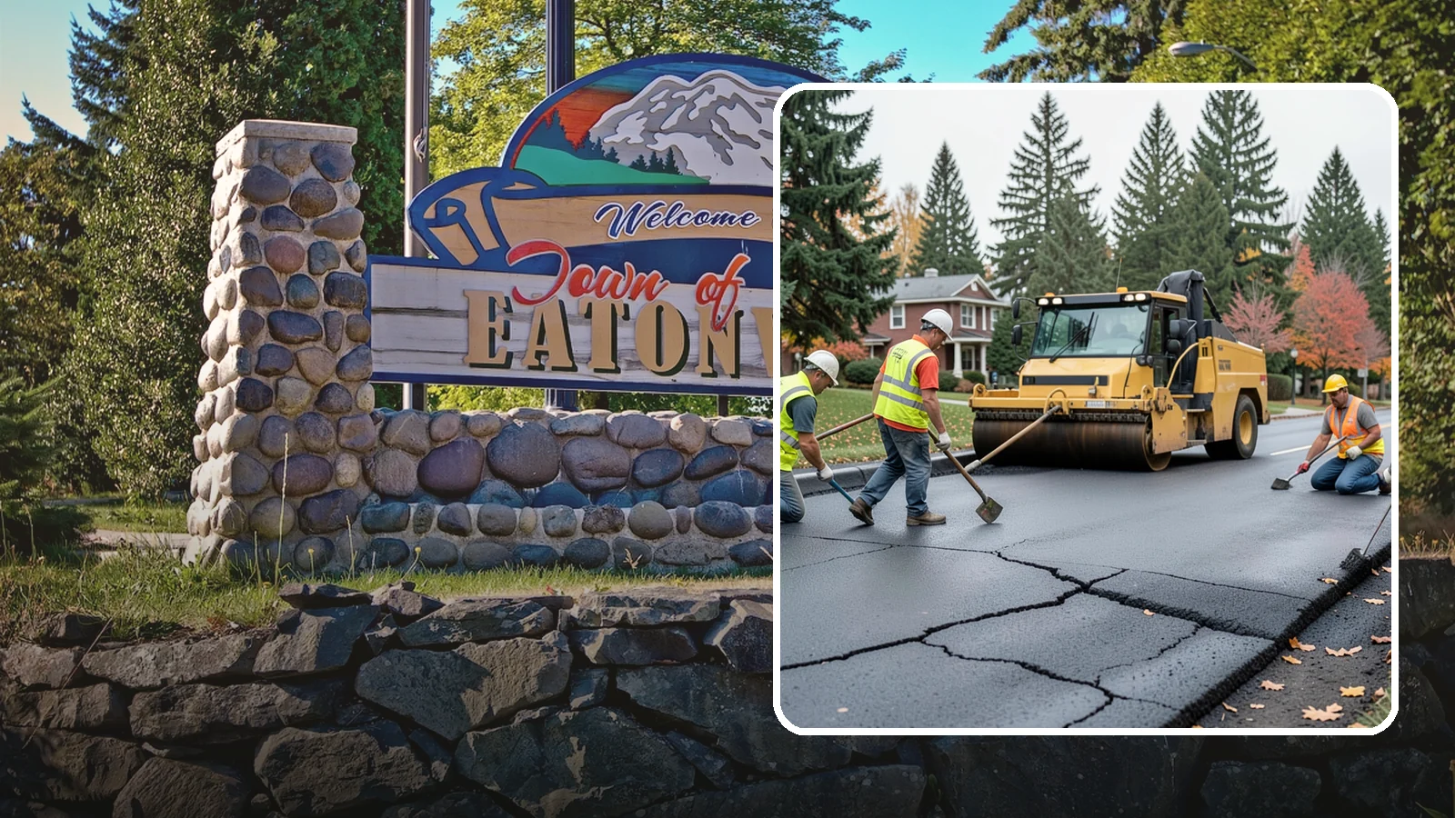 Pavement Repair in Eatonville, Pierce County, WA - Comprehensive pavement repair addressing base failures, alligator cracking, and structural deterioration.