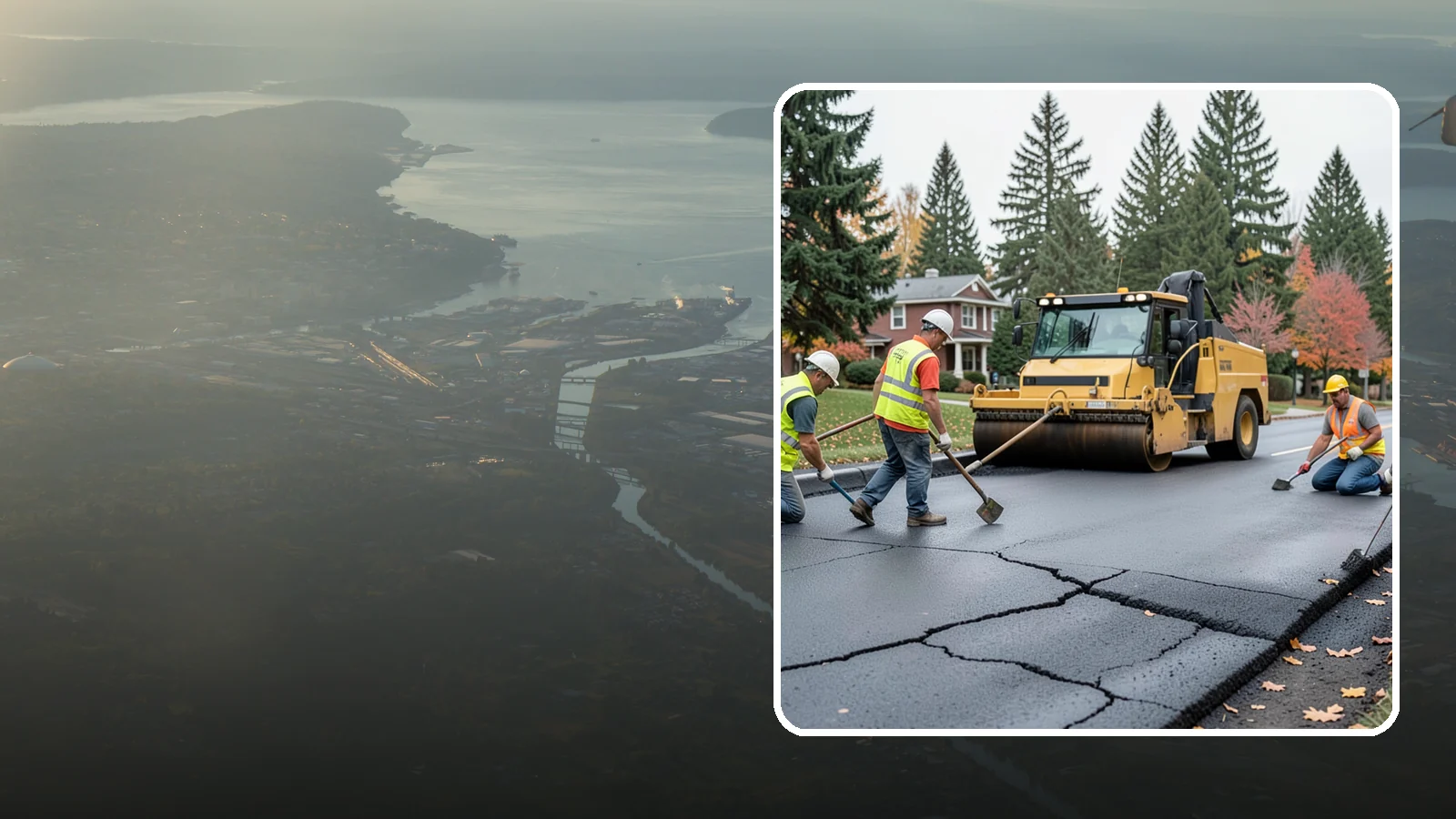 Pavement Repair in Fife, Pierce County, WA - Comprehensive pavement repair addressing base failures, alligator cracking, and structural deterioration.
