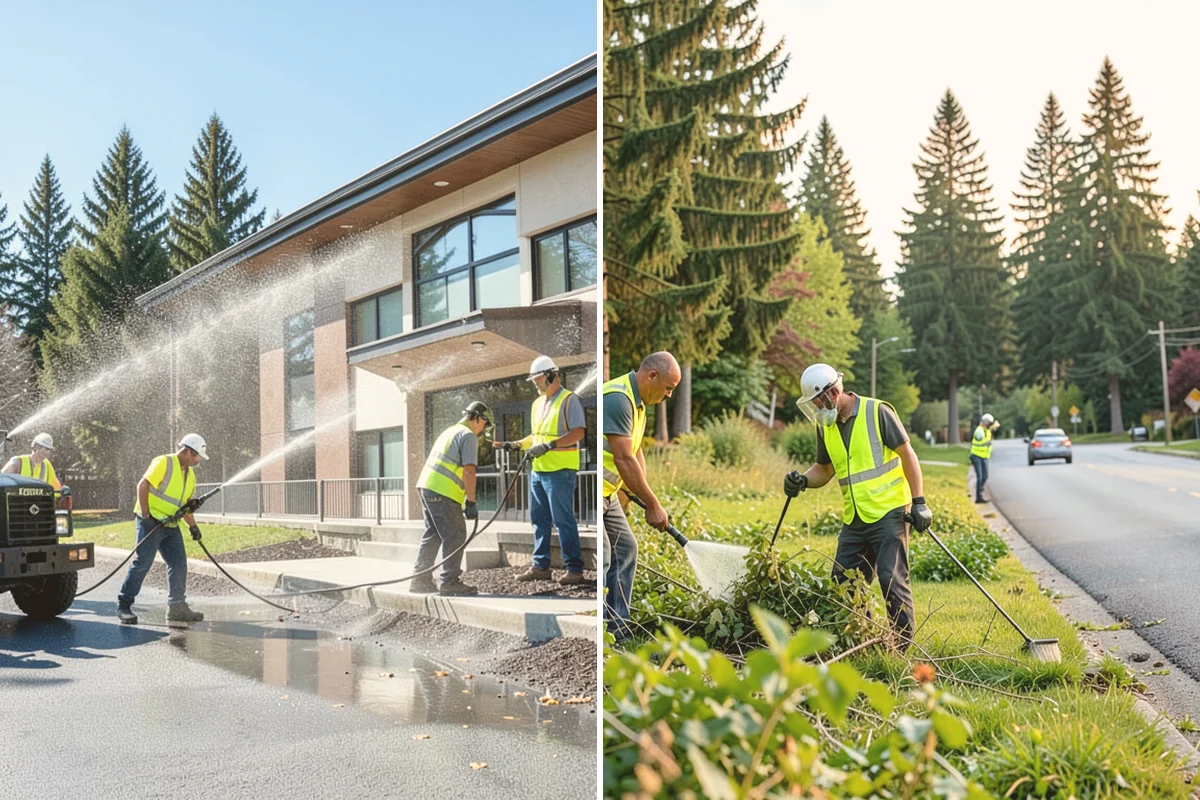 Pavement Repair in Fife, Pierce County, WA - Diagnose the failure mode and mark the limits