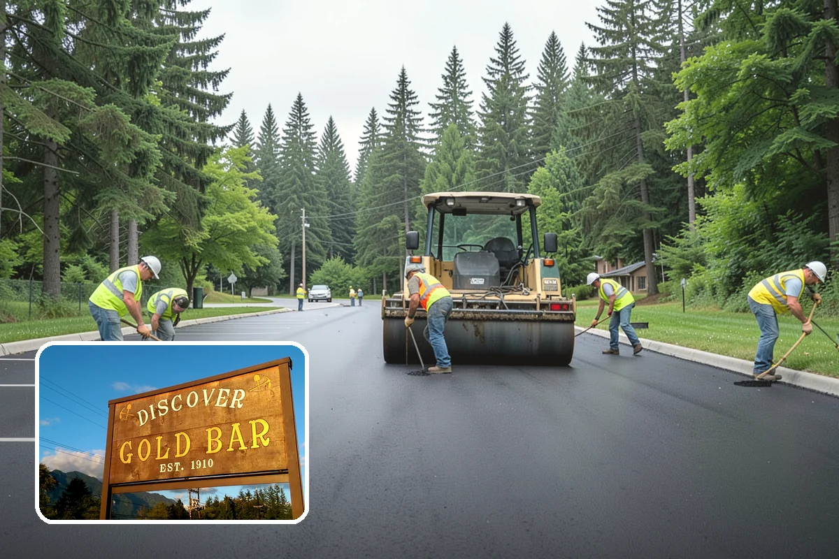 Pavement Repair in Gold Bar, Snohomish County, WA - Repairs address the base failure, not just the surface