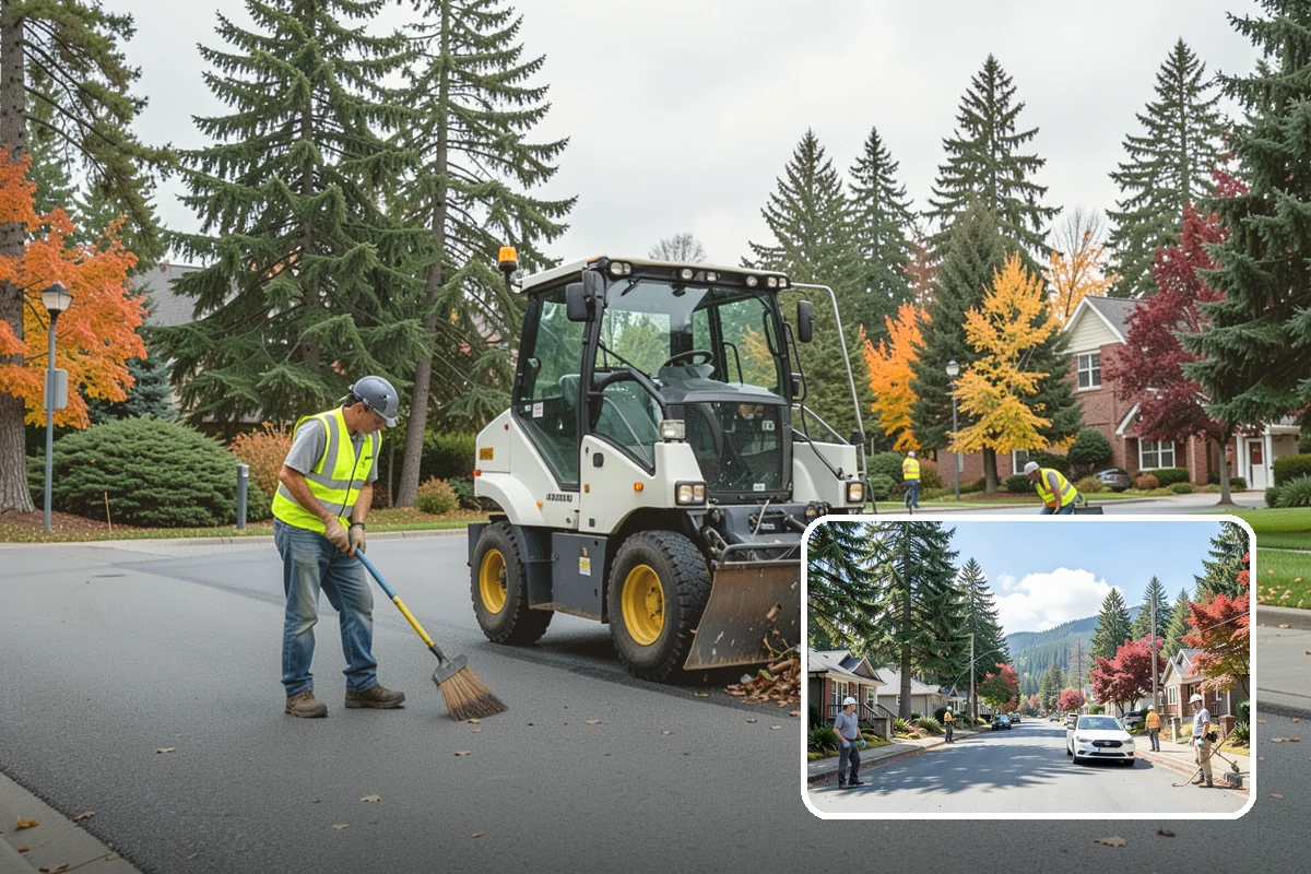 Pavement Repair in Hunts Point, King County, WA - Repairs address the base failure, not just the surface