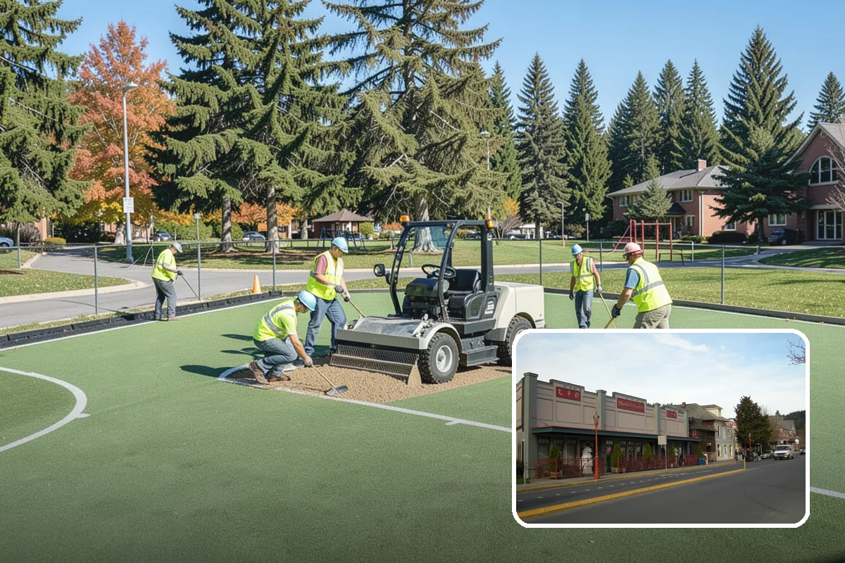 Pavement Repair in Issaquah, King County, WA - Repairs address the base failure, not just the surface