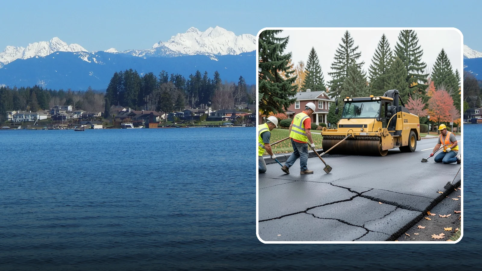 Pavement Repair in Lake Stevens, Snohomish County, WA - Comprehensive pavement repair addressing base failures, alligator cracking, and structural deterioration.