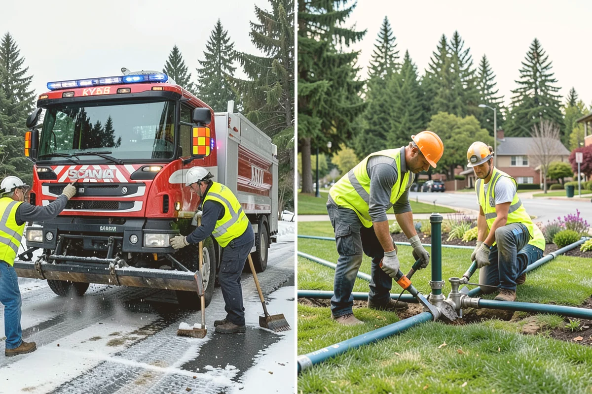 Pavement Repair in Milton, King County, WA - Diagnose the failure mode and mark the limits