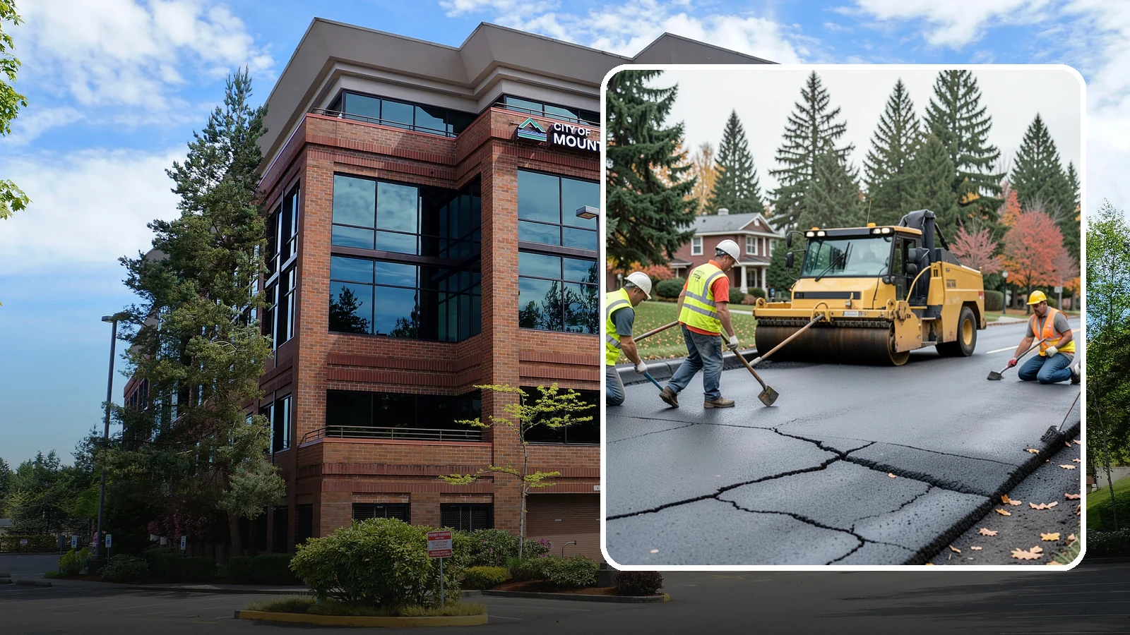 Pavement Repair in Mountlake Terrace, Snohomish County, WA - Comprehensive pavement repair addressing base failures, alligator cracking, and structural deterioration.