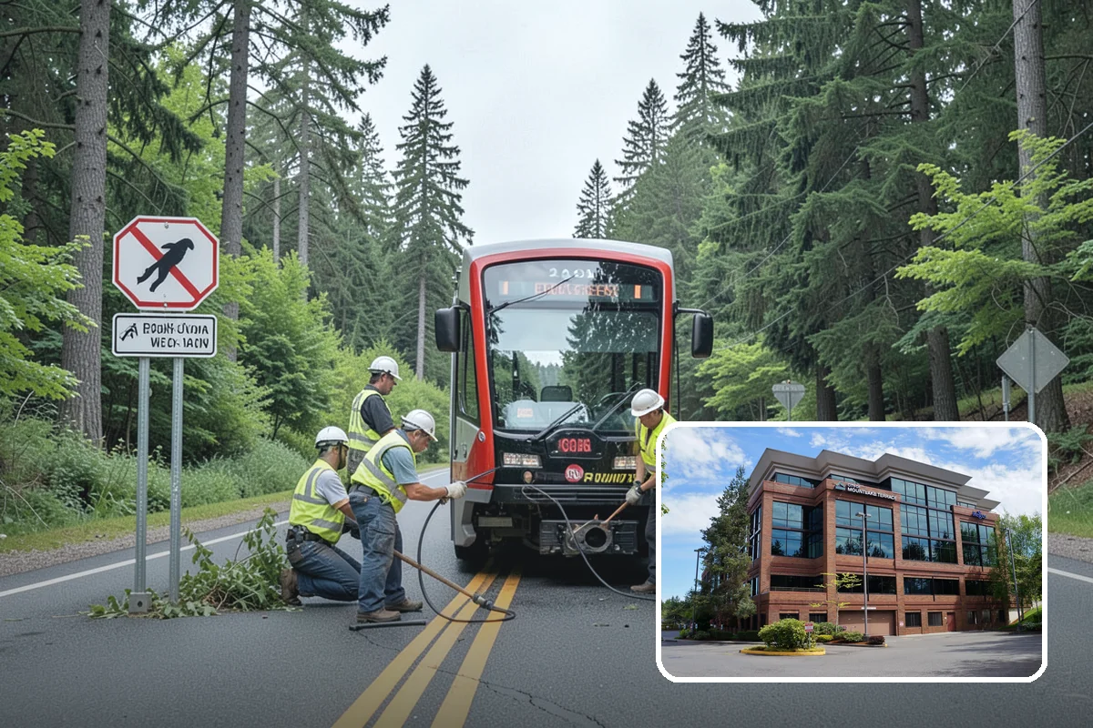 Pavement Repair in Mountlake Terrace, Snohomish County, WA - Repairs address the base failure, not just the surface
