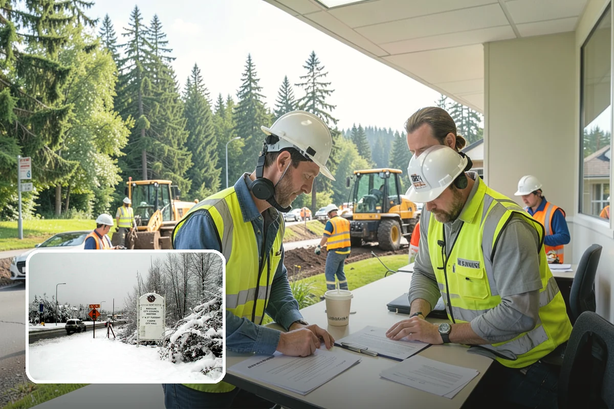 Pavement Repair in Newcastle, King County, WA - Repairs address the base failure, not just the surface