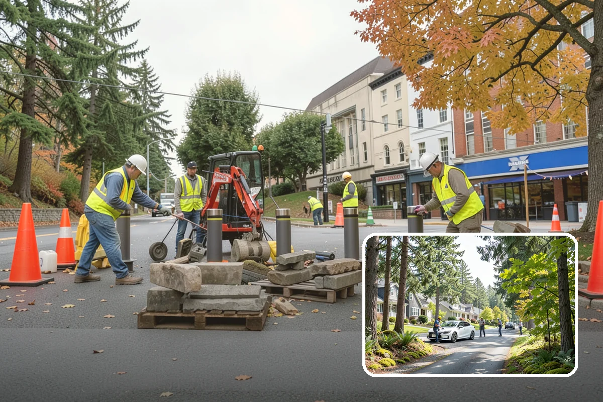 Pavement Repair in Normandy Park, King County, WA - Repairs address the base failure, not just the surface
