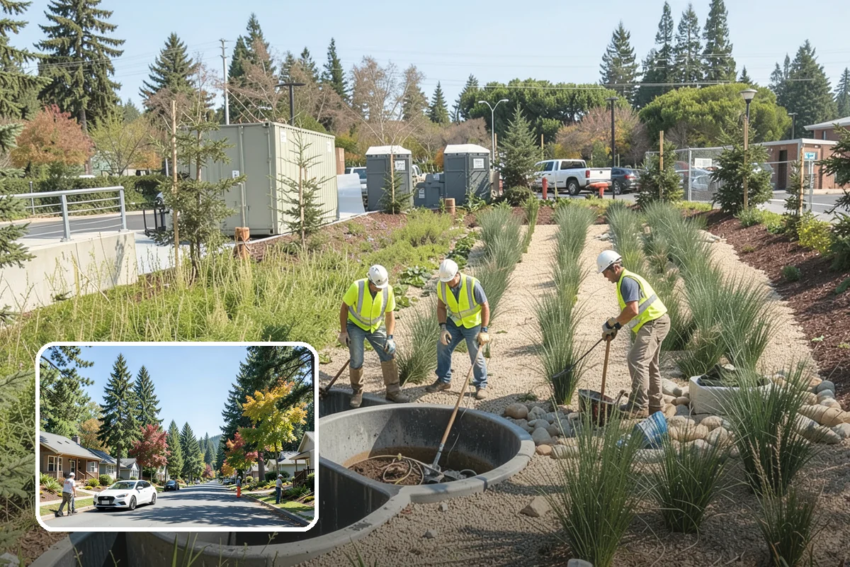 Pavement Repair in Orting, Pierce County, WA - Repairs address the base failure, not just the surface