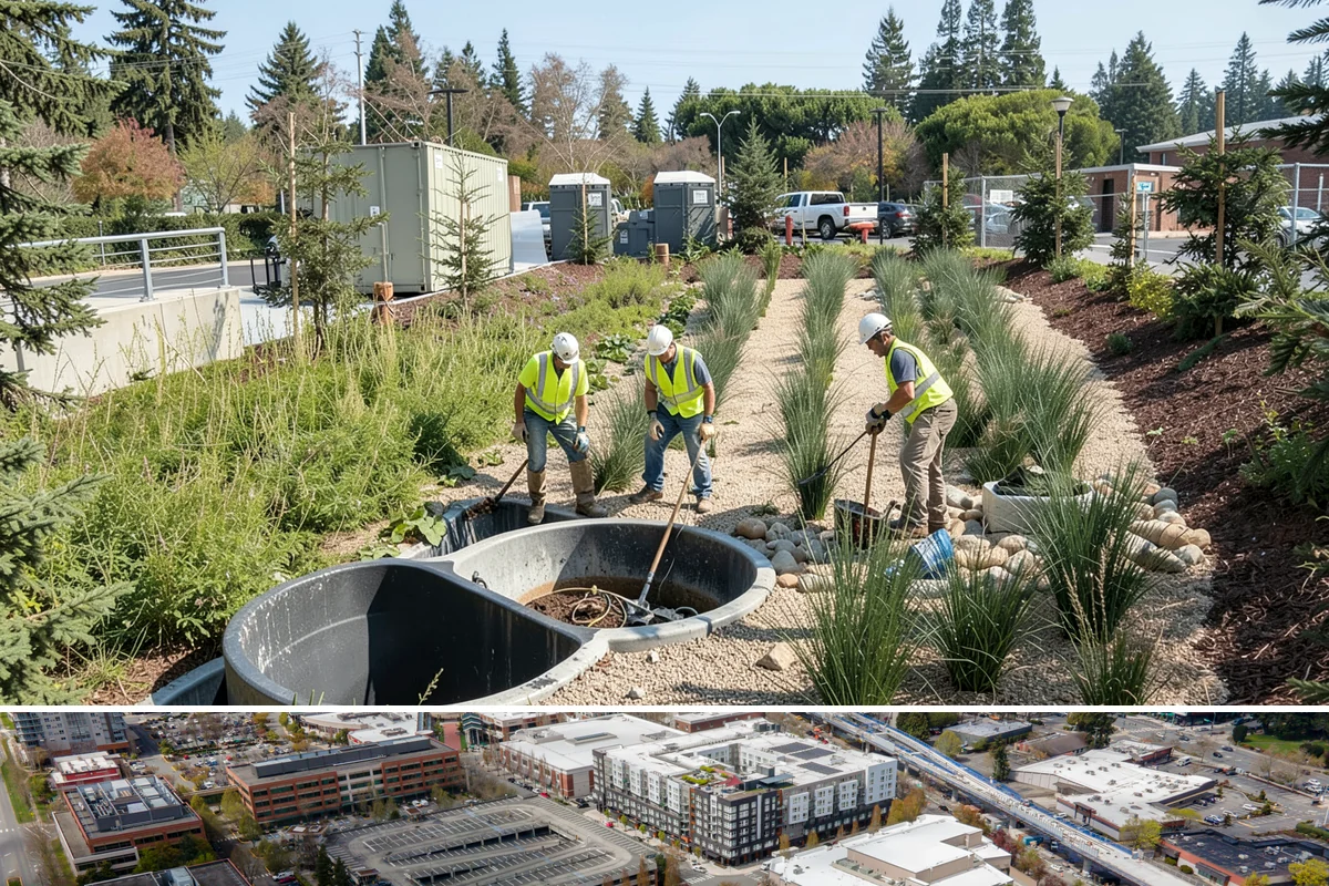 Pavement Repair in Redmond, King County, WA - Structural repairs are best completed in dry weather when the exposed subgrade stays stable long enough to rebuild.