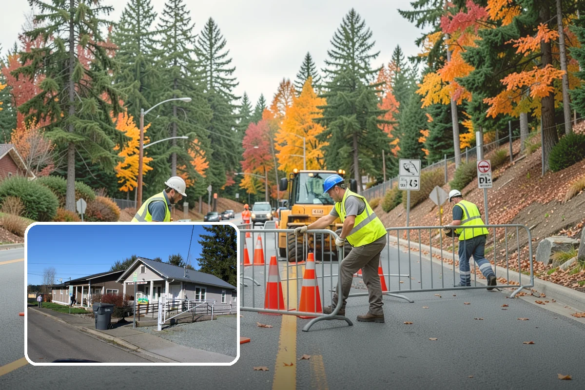 Pavement Repair in South Prairie, Pierce County, WA - Repairs address the base failure, not just the surface
