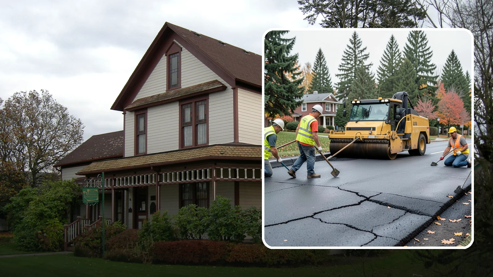 Pavement Repair in Sumner, Pierce County, WA - Comprehensive pavement repair addressing base failures, alligator cracking, and structural deterioration.