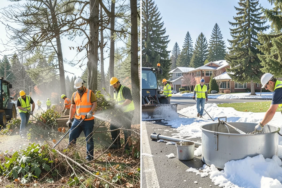 Pavement Repair in University Place, Pierce County, WA - Diagnose the failure mode and mark the limits